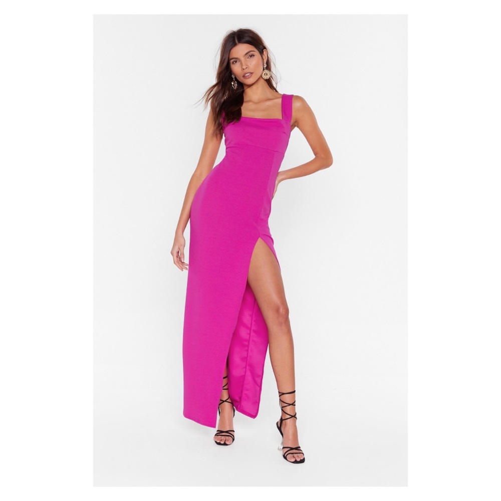 Hot Pink Maxi Dress